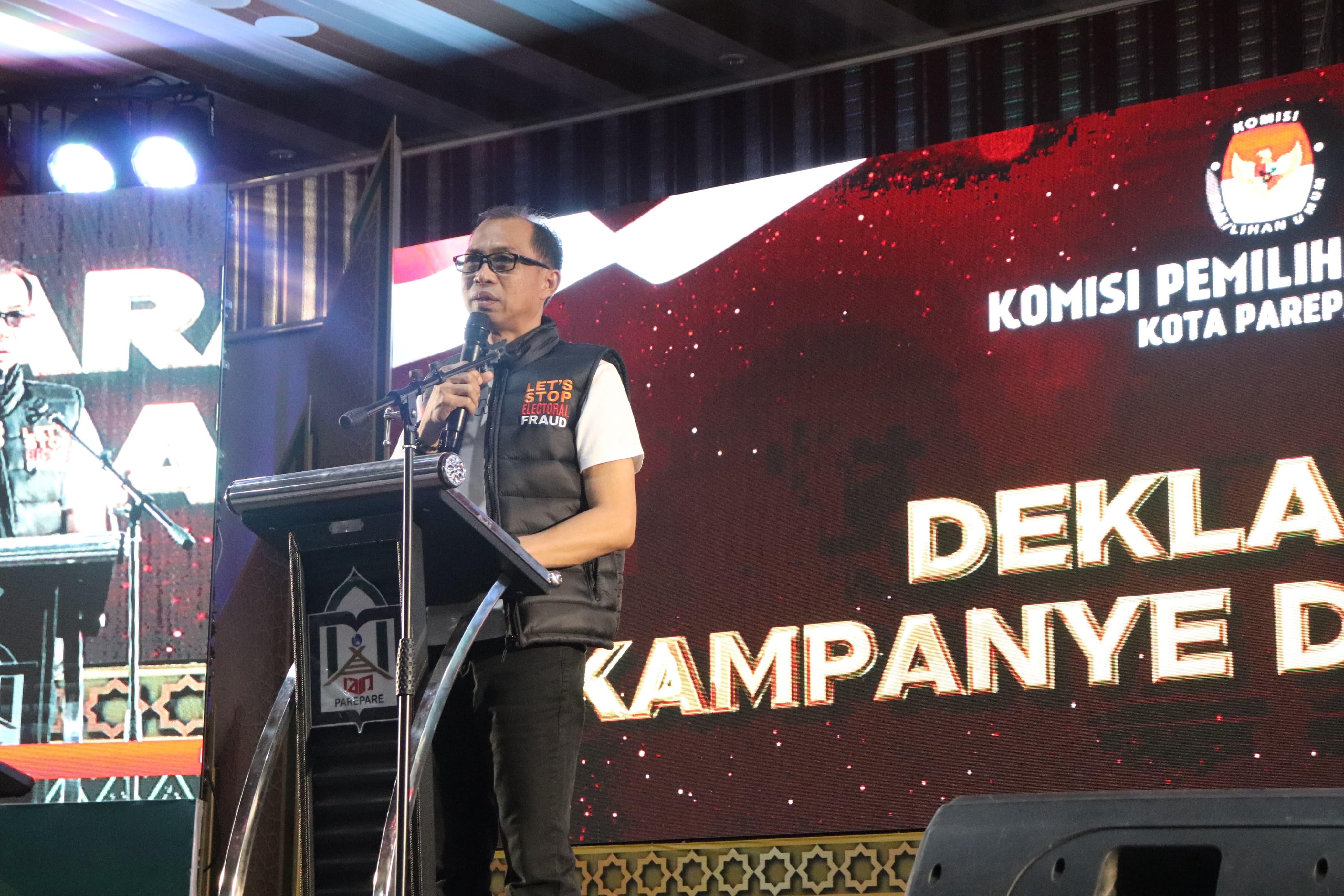 Foto Ketua Bawaslu Parepare Sambutan